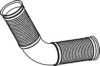 DINEX 68032 Exhaust Pipe